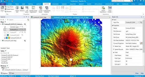 How To Create Raster From Contour File In Mapinfo Pro