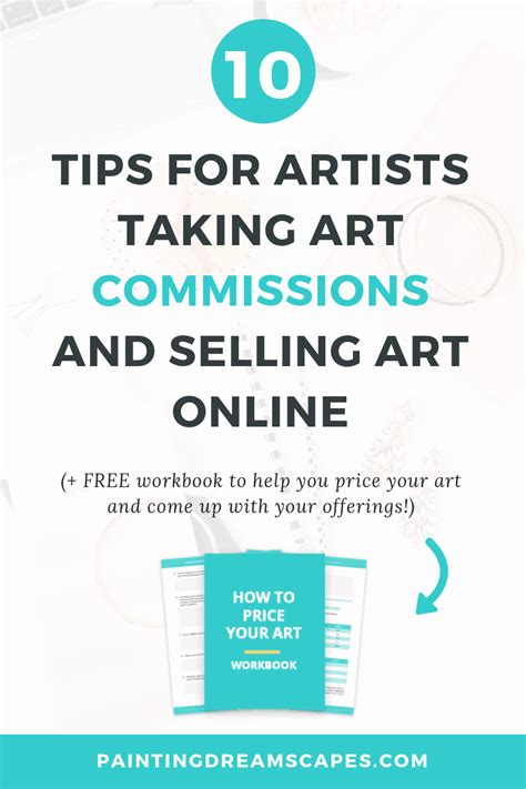 10 Tips For Artists Taking Art Commissions And Selling Art Online
