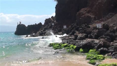 Kaanapali Beach Black Rock Jump Youtube