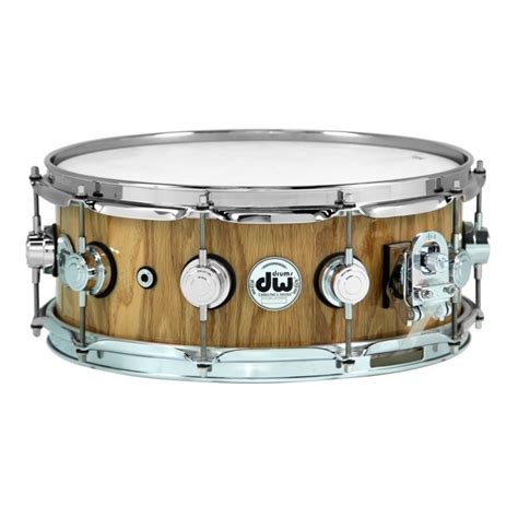 Disc Dw Drums Collectors 14 X 55 Solid Stave Oak Snare Drum
