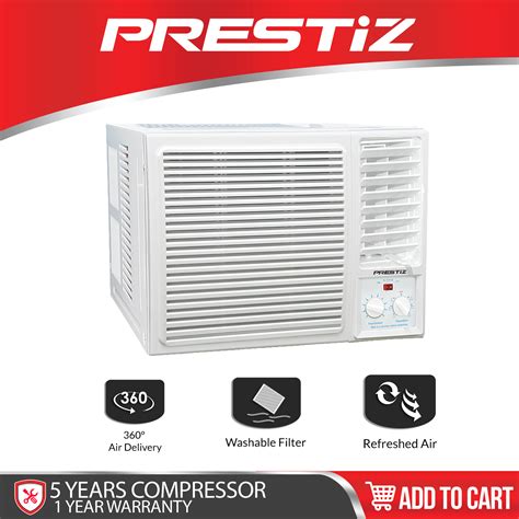 Prestiz 15hp Inverter Grade Window Type Air Conditioner R410a