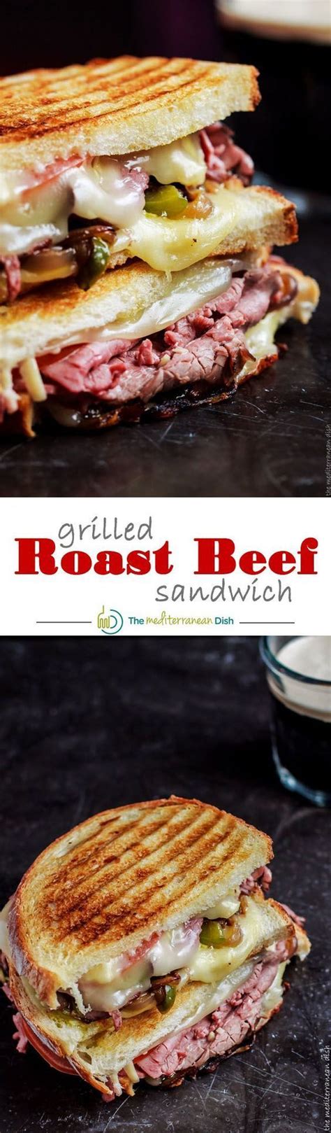 The best oven roast beef is tender, flavorful and perfect every time! Grilled Roast Beef Sandwich | Roast beef sandwiches ...