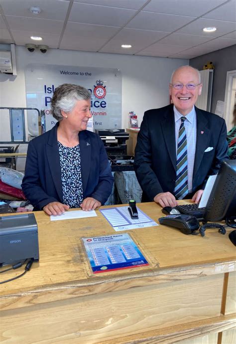 Lieutenant Governor Visits Post Office HQ 3FM Isle Of Man