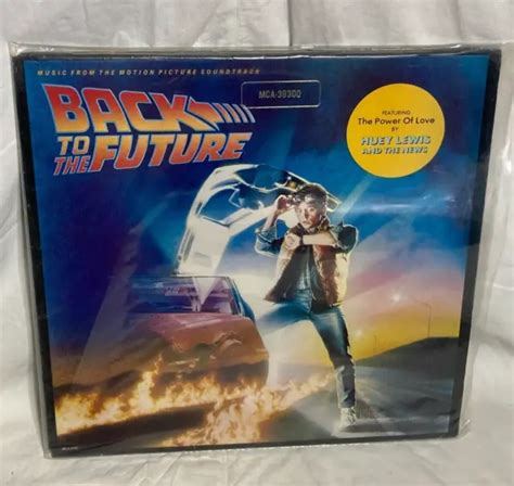 Back To The Future Original Soundtrack 1985 Vinyl Lp Mca Records 3500
