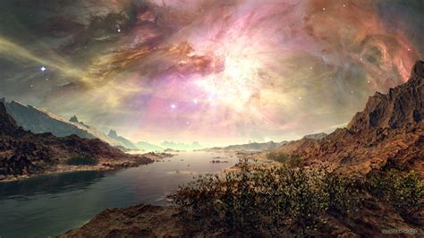 Sci Fi Landscape Hd Wallpaper Background Image 1920x1080