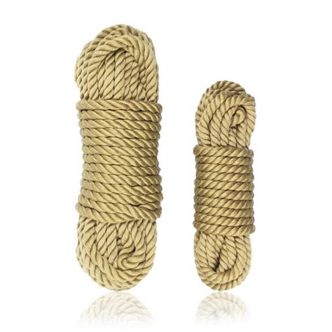 New Fetish Soft Faux Jute Cotton Shibari Bondage Rope 5m 10m Sex Slave