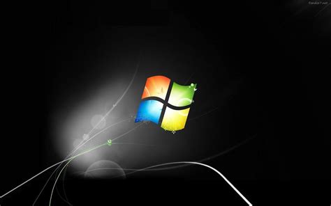 Windows 7 Black Wallpapers Top Free Windows 7 Black Backgrounds