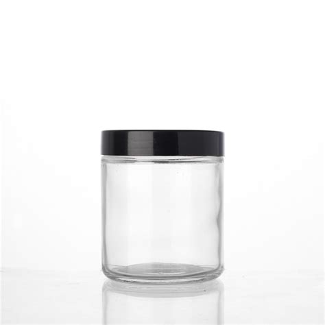 High Quality Best Price 300 Ml Small Glass Storage Jar Container With Metal Screw Lid High
