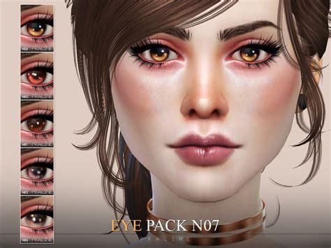 Pralinesims Eye Pack N07 Sims Eye Color Queen Makeup