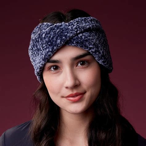 Bernat Twisted Knit Headband Yarnspirations Knitted Headband Knit