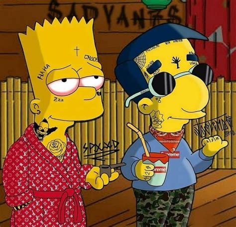 The Simpsons Gucci Wallpapers Wallpaper Cave