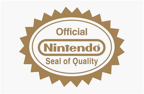 Nintendo Seal Of Quality Png Nintendo Seal Of Quality Logo