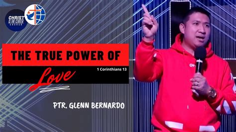 The True Power Of Love Glenn Bernardo Youtube