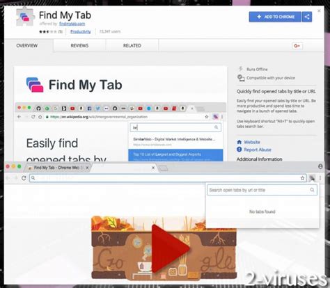 Find My Tab Ads How To Remove Dedicated 2