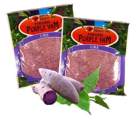 Purple Yam Ube Powder By Giron Foods 406 Ozpack Of 2 Etsy