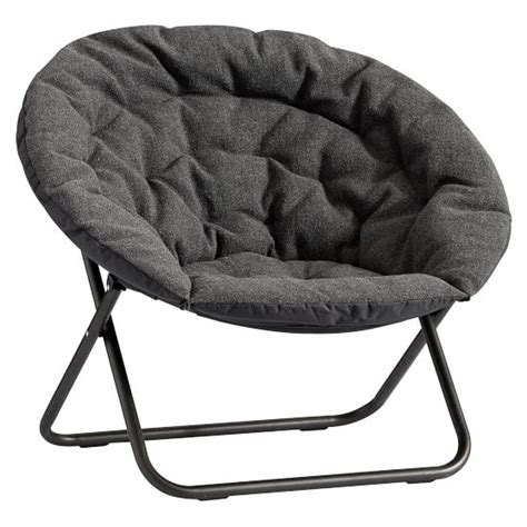 Definition of hang around in the idioms dictionary. Charcoal Tweed Hang-A-Round Chair | PBteen