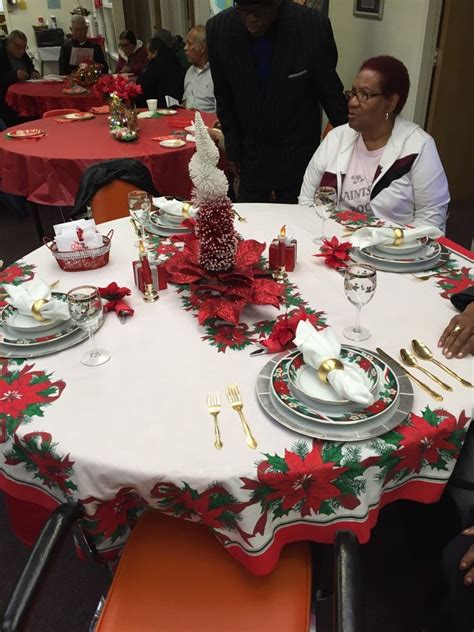 You want something cool and not ordinary christmas decoration ideas. Senior Center Christmas Luncheon & Table Decoration ...