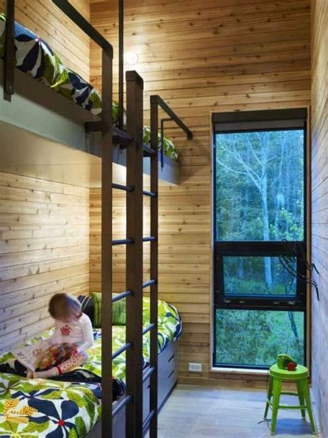 Hochbett Im Kinderzimmer 100 Coole Etagenbetten Für Kinder Built In Bunks Bunk Room Ideas