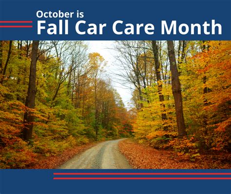 October Is Fall Car Care Month Narpro