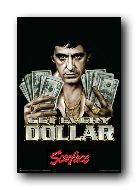 movie scarface poster select your quality divx dvd ipod iphone scarface poster scarface