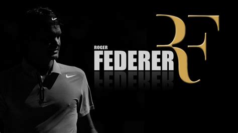Roger federer font here refers to the font used in the logo of roger federer, a famous swiss professional tennis player. Federer Logos
