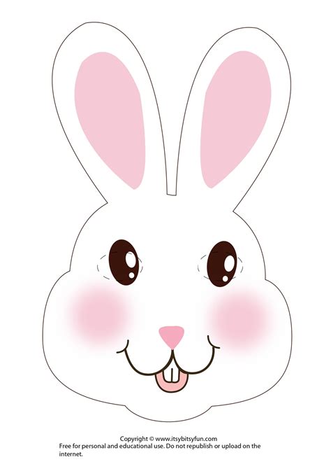 Add details with a small brush and black paint, making the ears fluffy like a bunny. Decorate-a-bunny template Bunny templates, Easter templates, Easter bunny template - Easter ...