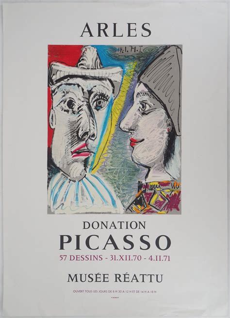 Two Faces Lithograph Reprint By Pablo Picasso Bei Pamono Kaufen