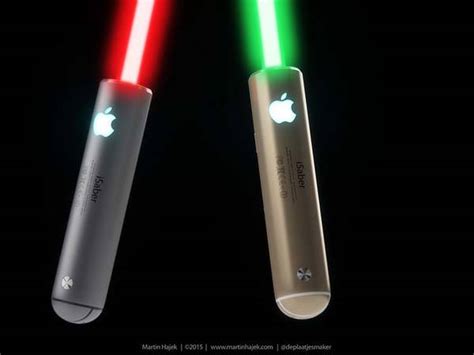 Isaber Lightsaber Made By Apple Gadgetsin