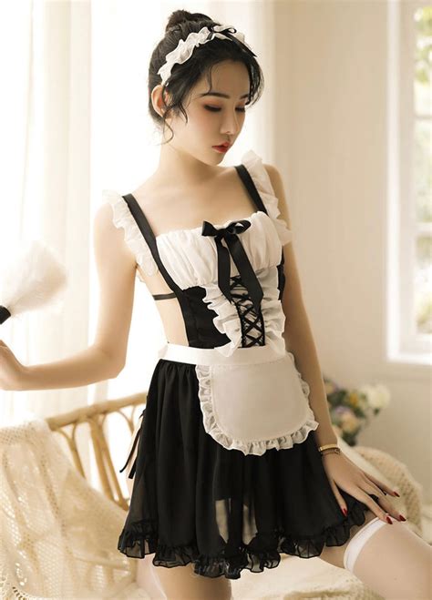 Sweet Maid Costume Sexy Lingerie Set Sexy Maid Lingerie Etsy