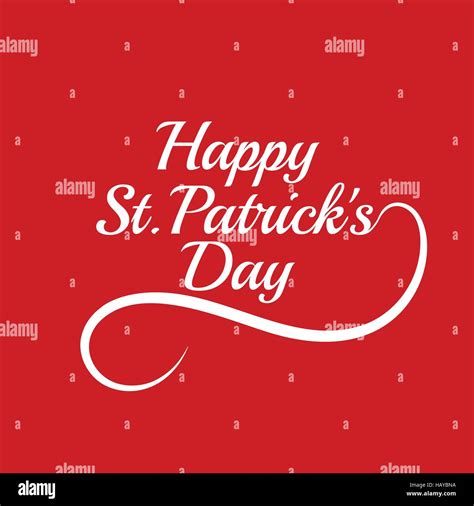 Saint Patricks Day Card Design Stock Vector Image And Art Alamy