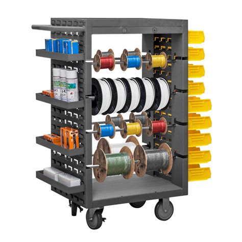 Mobile Cable Wire Spool Rack Free Delivery Storage N Stuff