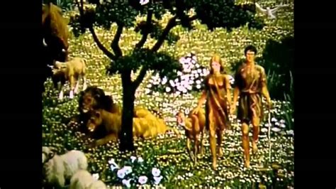 Adam And Eve In The Garden Of Eden Bible Story