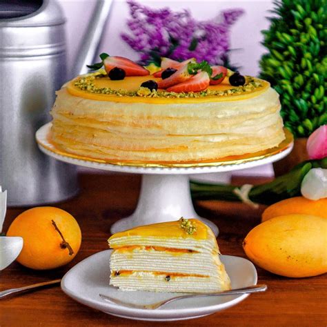How can it not be awesome when loads of sweet crepes, creamy ingredients and 5. Mango Mille Crepe | Premium Handmade by