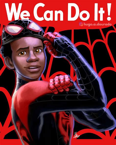 Miles Can Do Whatever A Spider Can By Hugohugo On Deviantart Miles