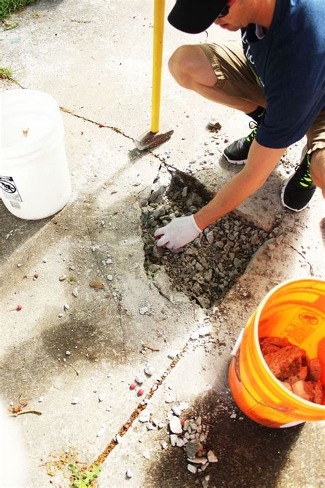 Dumont chemicals makes several types of stripper that work. Best Way to Remove Concrete Slabs on a Patio | Garden ...