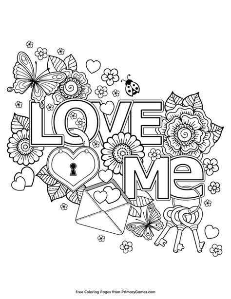 Get This Adults Printable Love Coloring Pages U2lf7