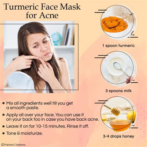 Turmeric Face Mask For Acne Home Remedies For Pimples Turmeric Face