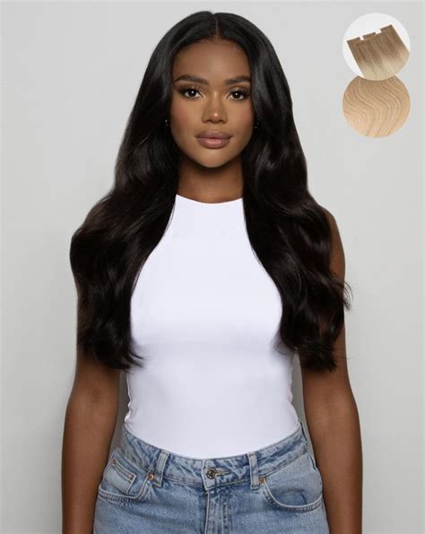 20 Inch Invisi Tape Neutral Blonde Beauty Works