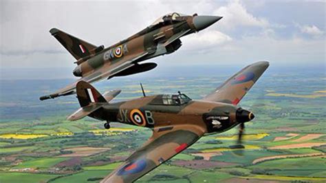 Raf Unveils Battle Of Britain Typhoon To Commemorate 75th Anniversary