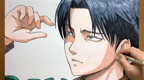 How To Draw Levi · Ackerman From Attack On Titan I Step By Step I Easy