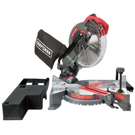 Craftsman 10 In Corded Folding Compound Miter Saw With Laser 15 Amps