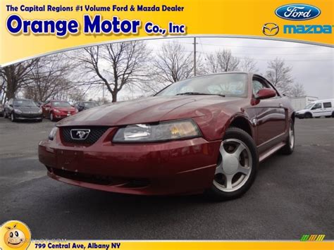 2004 40th Anniversary Crimson Red Metallic Ford Mustang V6 Coupe