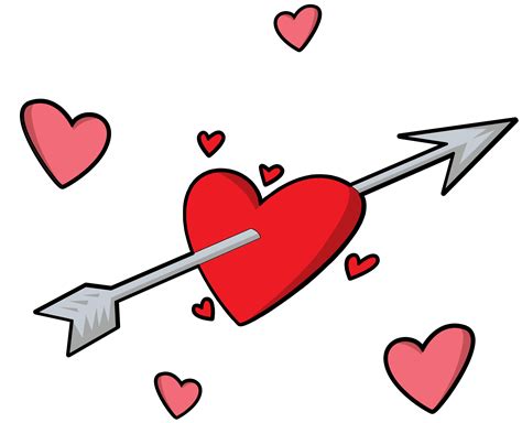 Heart With Arrow Png