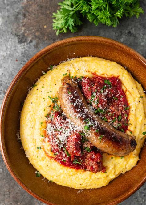Parmesan Polenta Is A Creamy Cornmeal Dish Our Recipe Pairs It With A