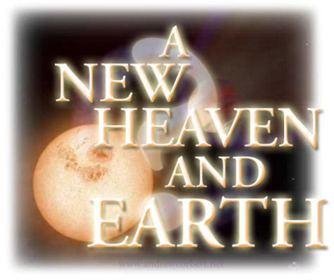 New Heavens And New Earth Biblical Thinking With Dr Andrew Corbett