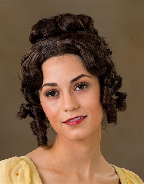 Historical Wig Styling Detail Photos Historical Hairstyles 1800s Hairstyles Victorian