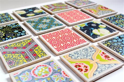 27 Easy Diy Tile Coasters The Funky Stitch