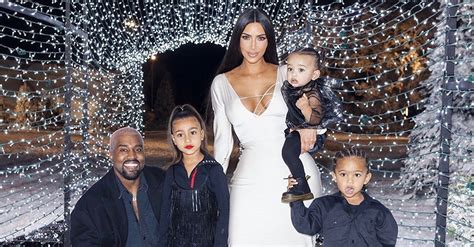 Kim Kardashians Daughter North West Sports Bold Red Lipstick In New