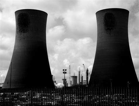 Cooling towers, Middlesbrough Seurat, Middlesbrough, Boro, North East