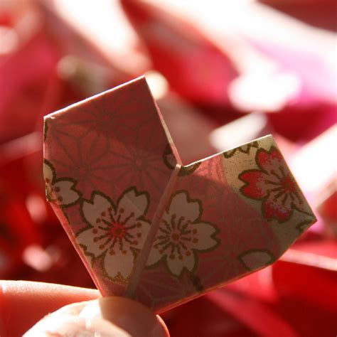 Vervlogendagentutorials Origami Valentine Garland Tutorial
